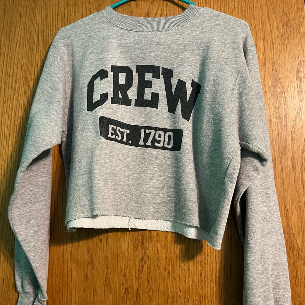 John Galt (Brandy Melville) Crew cropped sweatshirt
